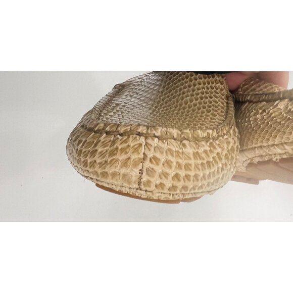 Lauren Ralph Lauren Women's Carys Slip On Loafer Driving Shoe Tan size 8 - Picture 7 of 9